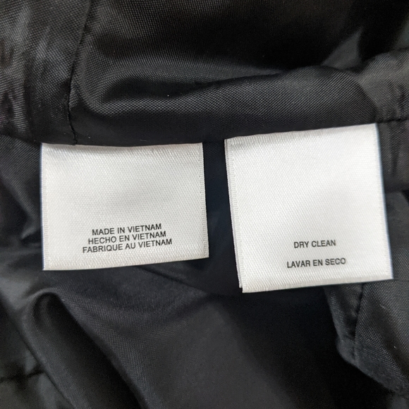 Kasper Sheath Dress Back-Slit Black/White 16 - Picture 11 of 12